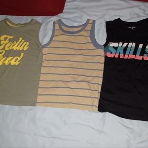 3 boys tank top shirts 5T